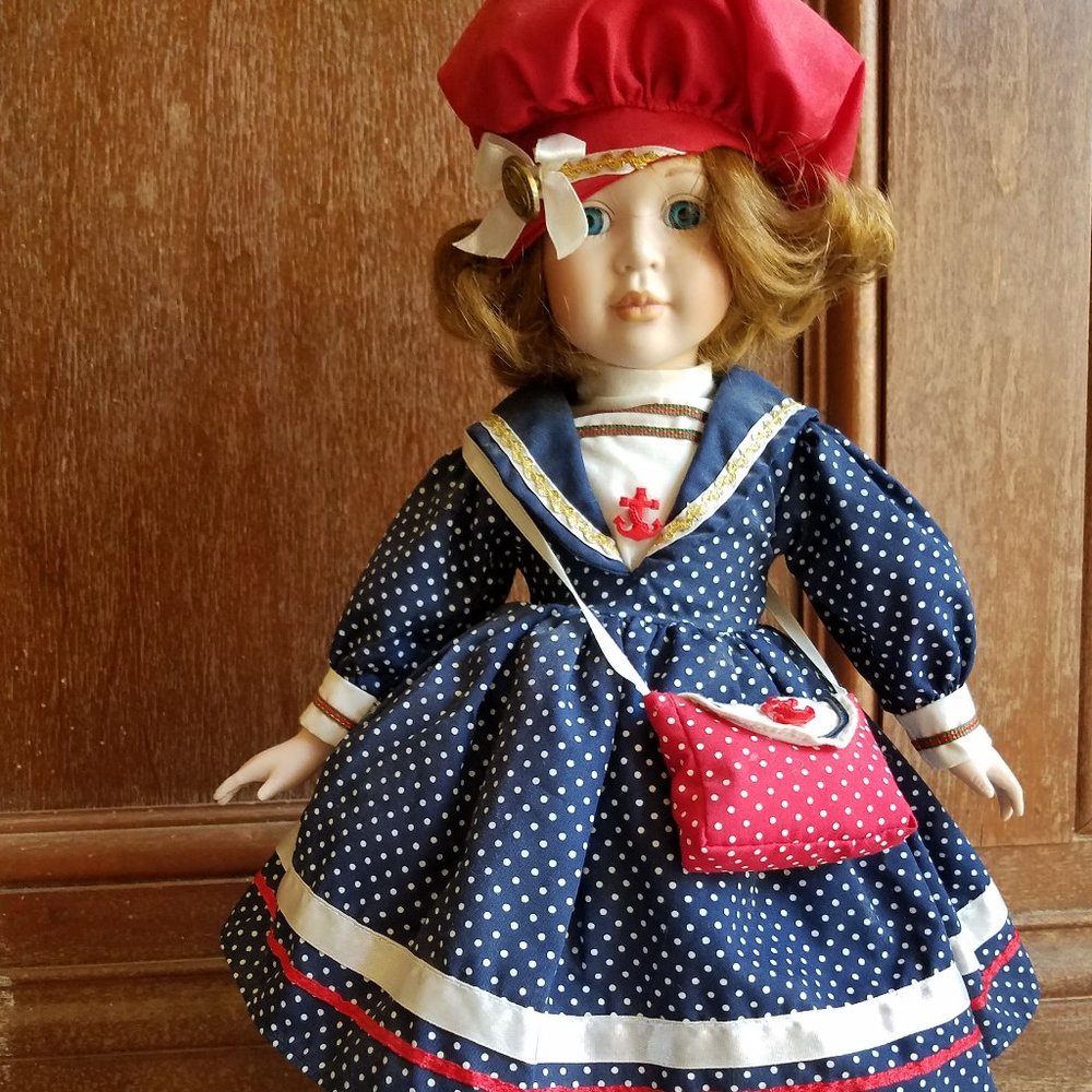 Navy china Doll
